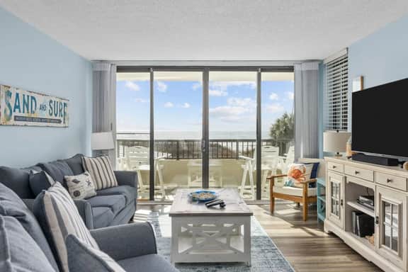 Oceanfront Windy Hill Condo: 2 Balconies + Indoor Pool/Spa