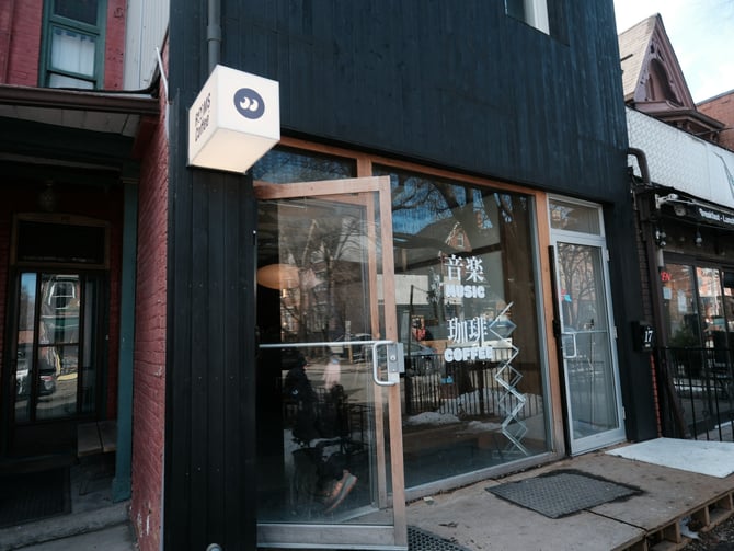 Coffee shops and restaurants
